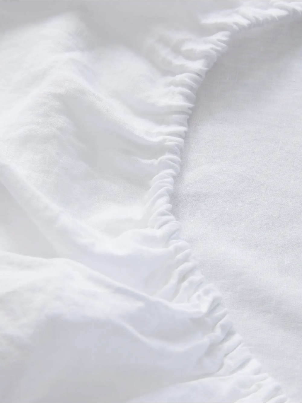 NWOT Quince Europe Linen Sheet Set - White - Retail 204 - Picture 3 of 3